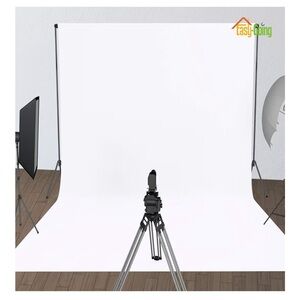 White Muslin Backdrop, New in Package 6x9’